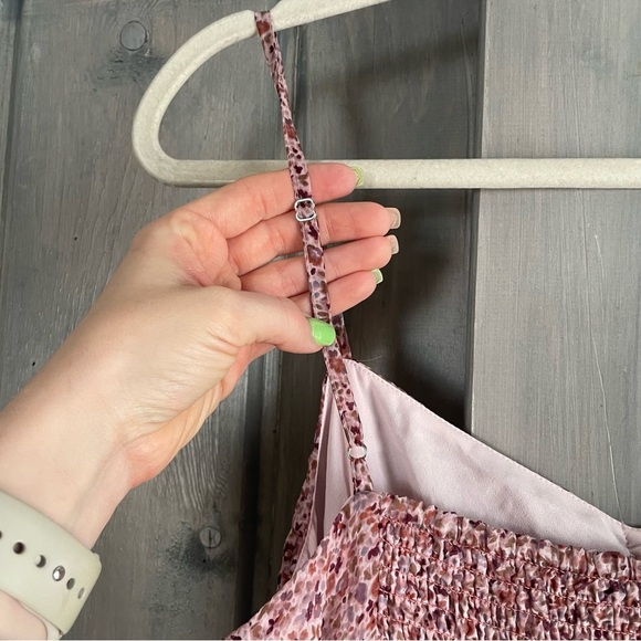 Seersucker Keyhole Tiered Midi Dress in Cottage Garden size 10 NWOT‎ - Picture 13 of 15